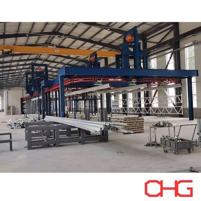 Bom preço Linha de produção de revestimento de peças metálicas com equipamento de revestimento em pó on-line
