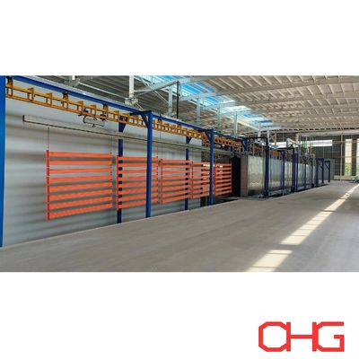Bom preço Linha Automática de Pintura a Pó para Transportadores Power and Free para Prateleiras Metálicas on-line