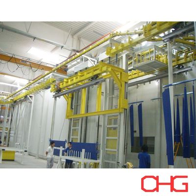Bom preço Sistema de transporte de energia e transporte livre personalizado para linha de produção de revestimento on-line