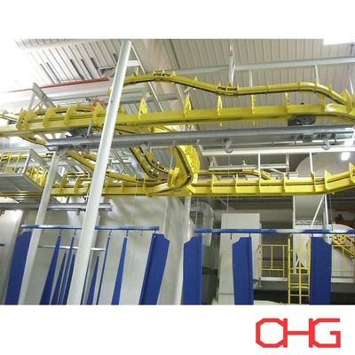Bom preço Sistema de transporte de energia e livre com máquina de elevação para linha de produção de revestimento on-line