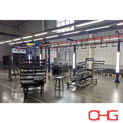 Linha de revestimento automotivo do pó que fornece o multi pré-tratamento da fase do desempenho estável