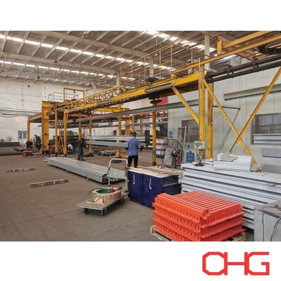 Linha de Produção de Revestimento em Pó para Chapas de Aço Laminadas a Frio Personalizadas Equipamento Método Automático