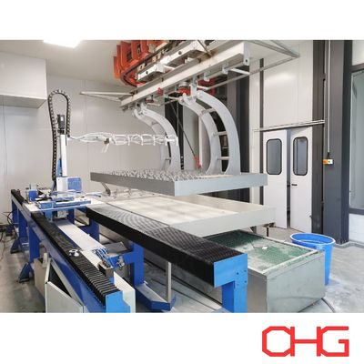 Bom preço Linha de pintura líquida de lubrificante de vidro manual / automática para forjar em substrato metálico on-line