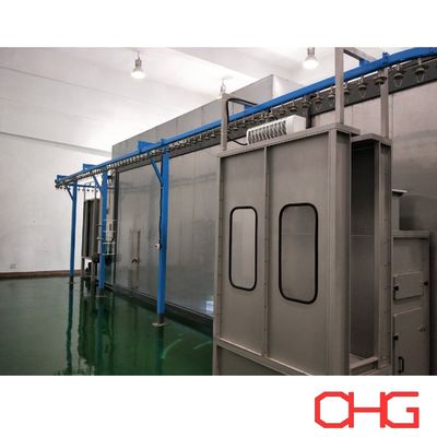 Bom preço Linha de pintura de pulverização automática de lubrificante de vidro personalizada com sistema de transportador on-line