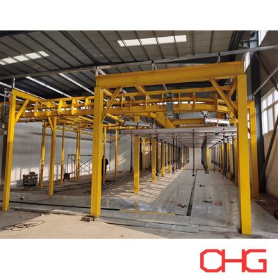 Bom preço Pintura líquida Linha de imersão Pintura seguida por secagem por gotejamento de tinta e processo de resfriamento natural on-line