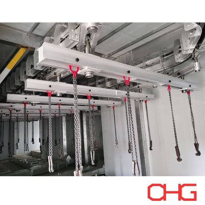 Bom preço Linha automática de pintura de ferragens para imersão de estruturas embaladas em peças estruturais de aço carbono Linha de pintura líquida on-line