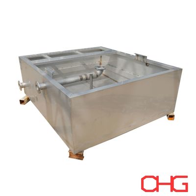 Sistema de pulverização de pré-tratamento de aço inoxidável Tanque de pré-tratamento de água química