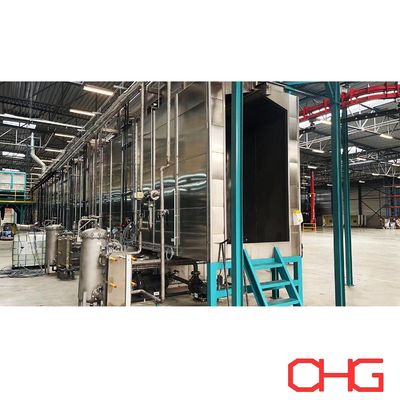 Bom preço Linha de revestimento industrial de pó pulverizador de limpeza de adesivo e proteção melhorada on-line
