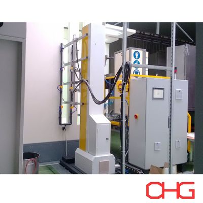 Bom preço Linha de revestimento de pó superior com cabine de pulverização de PVC e potência de pré-tratamento Lave sua solução de revestimento de parada única on-line