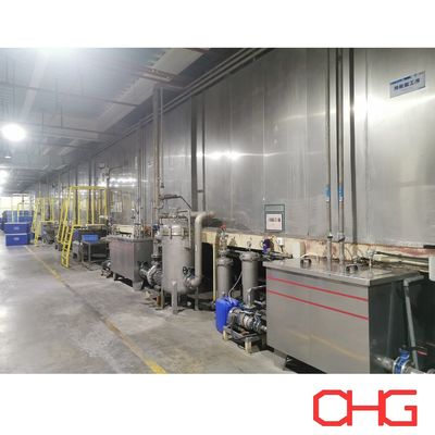 Sistema de Túnel de Pré-Tratamento Personalizado para Máquina de Revestimento de Linha de Revestimento a Pó Superior