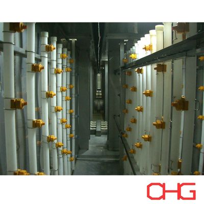 Linha de produção de revestimento em pó para peças de automóveis Máquina de pulverização Unidade de controlo PLC Guia de serviço pós-venda Equipamento de instalação