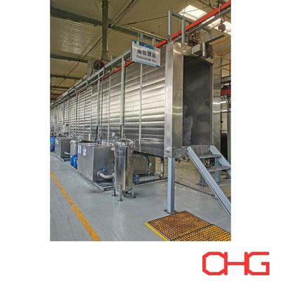 Bom preço Equipamento de pré-tratamento de superfícies metálicas Sistema de pulverização para linha de produção de revestimento em pó on-line