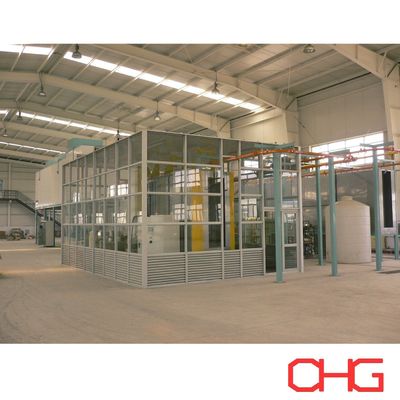 Equipamento de revestimento em pó de PVC PP de aço inoxidável