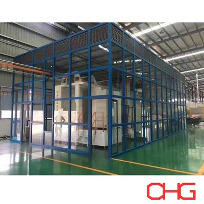 Máquina de revestimento em pó de PVC/aço inoxidável/aço carbono