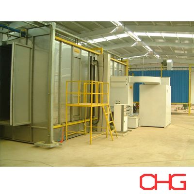 Aço inoxidável Bote de pulverização automática de revestimento em pó Bote de pintura eletrostática personalizável