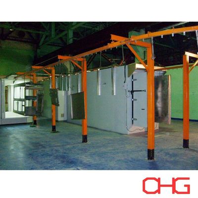 Bom preço Powder Coating Production Line with Manual Spray Guns and After-sales Service Guide Equipment Installation on-line