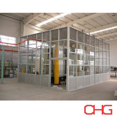 Bom preço Caixa de revestimento de pó de aço inoxidável PVC aço carbono Caixa automática de pintura a vapor on-line
