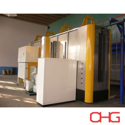 Bom preço Method Type and Automatic Stainless Steel Powder Coating Machine Spray Booth for Metal Surface Treatment on-line