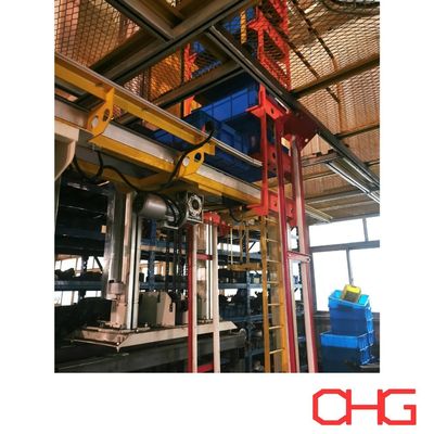 Linha automática de revestimento em pó que fornece revestimento consistente e transporte suave para várias peças metálicas industriais