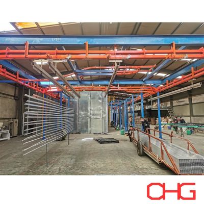 Dados técnicos Linha de produção de revestimento em pó profissional personalizado para perfis de alumínio