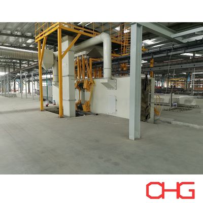 Linha de Revestimento em Pó Automática Personalizada Combinando Pulverização Eletrostática e Revestimento Manual para Alta Eficiência de Produção