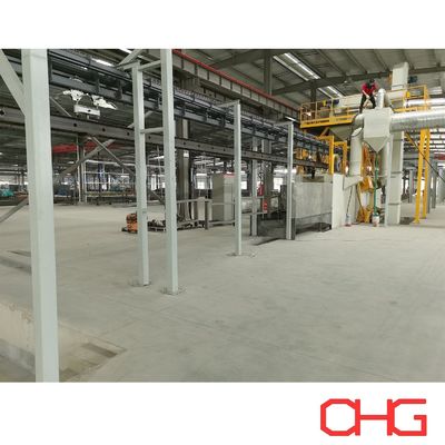 Linha de revestimento em pó para peças metálicas Linha de produção automática para vários tamanhos e formas Design personalizável para suas necessidades