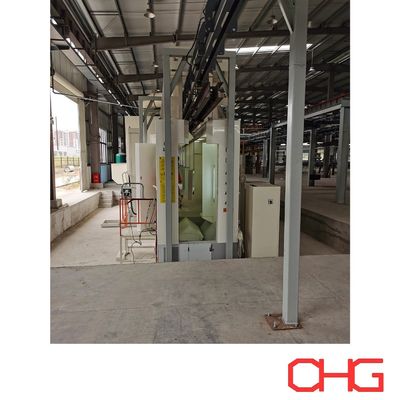 Linha automática de revestimento em pó para substratos metálicos personalizados