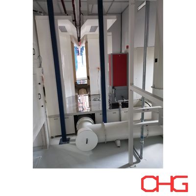 Bom preço Linha de revestimento em pó personalizada para perfis de alumínio com sistema de transporte aéreo e descarga manual de carga para flexível on-line