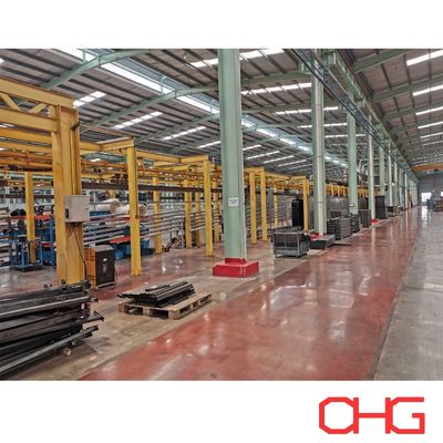 Equipamento de revestimento por pó eletrostático para perfis de alumínio Unidade de controlo PLC