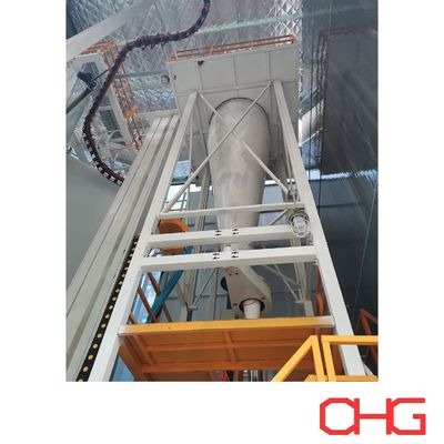Linha automática de revestimento por pó eletrostático Sistema automático de revestimento por pó fabricado na China