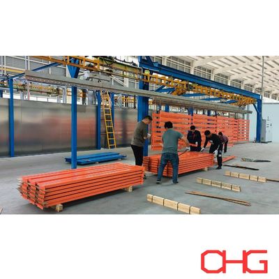 Bom preço Equipamento de pulverização de hardware Equipamento de revestimento em pó com transportador livre de energia no melhor sistema de revestimento on-line