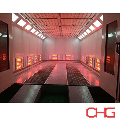 Bom preço Cabine de pintura de pulverização de automóveis personalizada / sala de cozimento para automóveis / móveis on-line