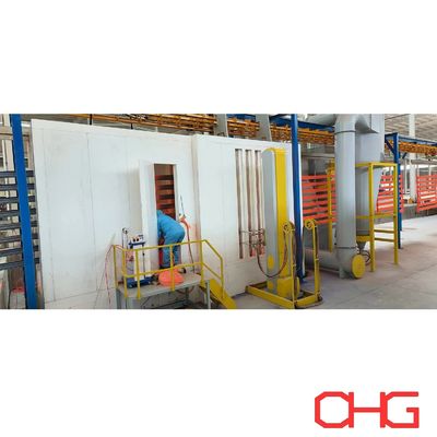 Bom preço Sistema de Transporte Livre de Energia para Prateleiras Metálicas Linha Avançada de Revestimento em Pó on-line