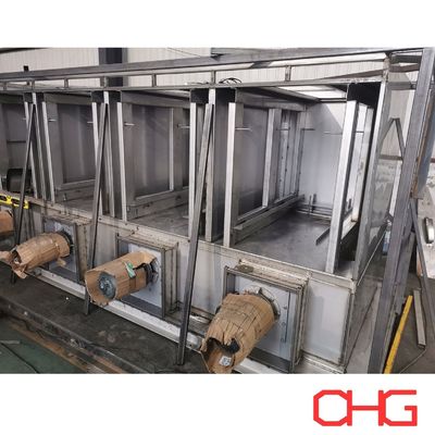Bom preço Intercâmbio de calor profissional para equipamento de pulverização eletrostática Linha de revestimento de pintura a vapor on-line