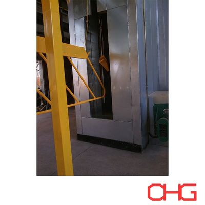 Bom preço Linha Automática de Pintura a Pó com Sistema de Transportador Power and Free para Soluções Flexíveis de Revestimento de Componentes Metálicos Industriais on-line