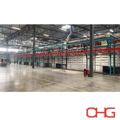 Bom preço Energia industrial e sistema de transporte aéreo livre aço carbono para linha de revestimento em pó on-line