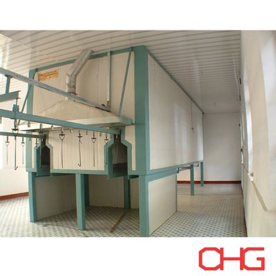 Bom preço Forno de polimerização de curagem de estilo ponte para equipamento de pulverização personalizado e equipamento de linha de revestimento em pó on-line