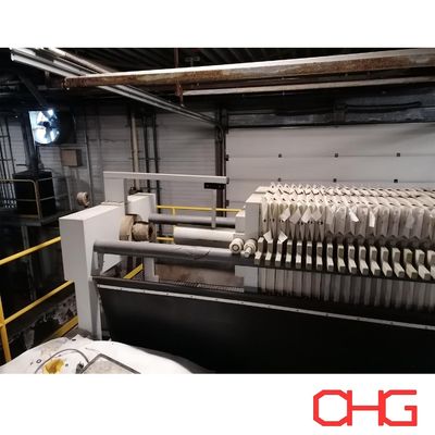 Bom preço Pressão de filtro avançada de estrutura de feixe de cantilever para tratamento de águas residuais superiores na linha de revestimento on-line