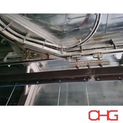 Bom preço Sistema de transporte aéreo personalizado de potência e livre para linha de produção de revestimento Instalação de equipamentos de guia personalizados on-line